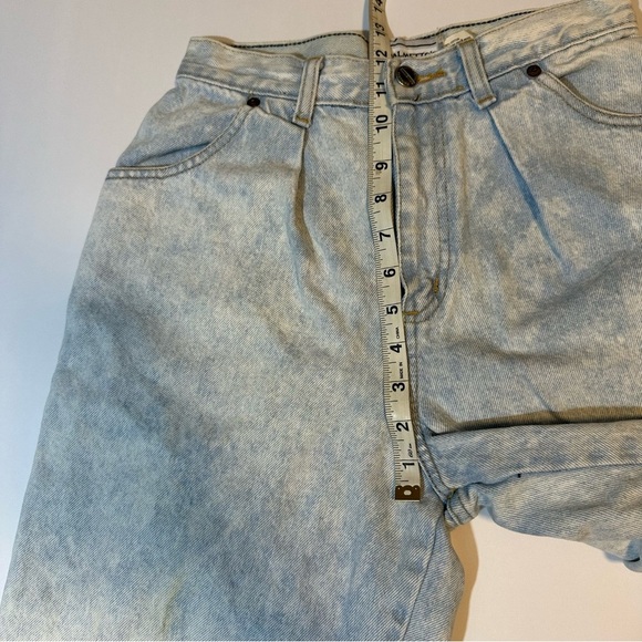 Vintage 80s Palmettos Jeans Light Acid Wash High Rise Tapered - Picture 7 of 11